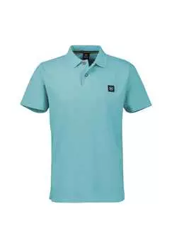 Рубашка поло из мягкого вафельного пике Lerros, синий