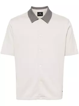 Рубашка поло из органического хлопка PS Paul Smith, бежевый