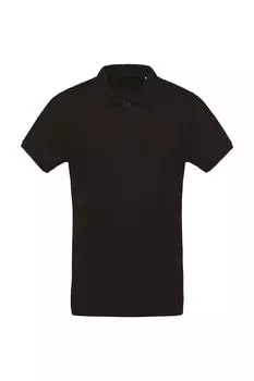 Рубашка поло из органического пике Kariban, черный