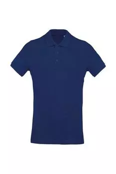 Рубашка поло из органического пике Kariban, синий