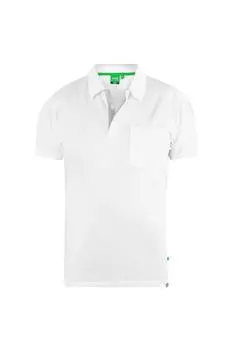 Рубашка-поло из пике D555 Grant Kingsize Duke Clothing, белый