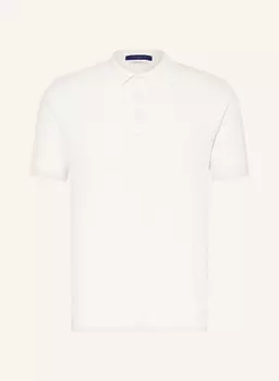 Рубашка поло из пике Daniele Fiesoli, экрю