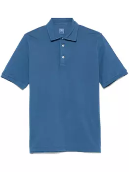 Рубашка поло из пике Fedeli, синий