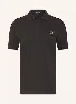 Рубашка поло из пике Fred Perry, серый