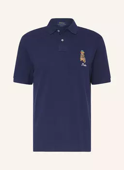 Рубашка-Поло из пике классического кроя Polo Ralph Lauren, синий