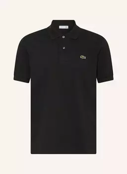 Рубашка поло из пике Lacoste, черный