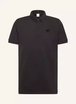 Рубашка-Поло из пике Mammut, черный