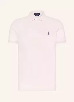 Рубашка-Поло из пике на заказ узкого кроя Polo Ralph Lauren, розовый