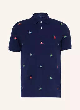 Рубашка-Поло из пике на заказ узкого кроя Polo Ralph Lauren, мультиколор