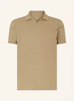 Рубашка-Поло из пике на заказ узкого кроя Polo Ralph Lauren, хаки