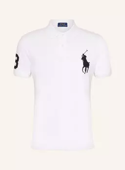 Рубашка-Поло из пике на заказ узкого кроя Polo Ralph Lauren, бежевый