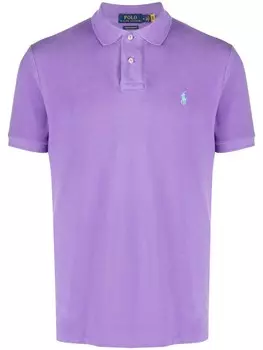 Рубашка поло из пике Polo Ralph Lauren, фиолетовый