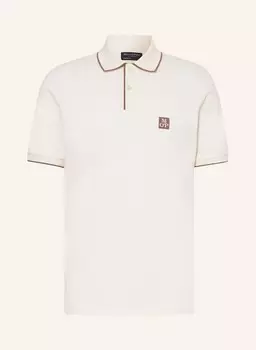 Рубашка-Поло из пике стандартного кроя Marc O'Polo, бежевый