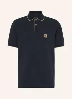 Рубашка-Поло из пике стандартного кроя Marc O'Polo, синий