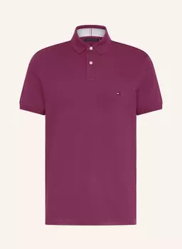 Рубашка-поло из пике стандартного кроя TOMMY HILFIGER, цвет VU0 Heritage Plum
