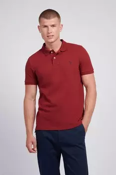 Рубашка поло из пике стандартного кроя U.S. Polo Assn, красный