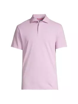 Рубашка поло из смесового хлопка пике Stone Rose