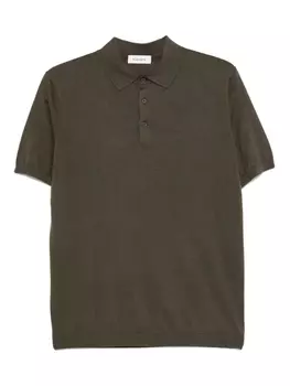 Рубашка-поло из смесового шелка Kangra, зеленый