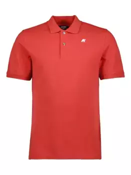 Рубашка поло из ткани пике K-Way, красный