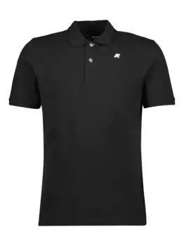 Рубашка поло из ткани пике K-Way, черный