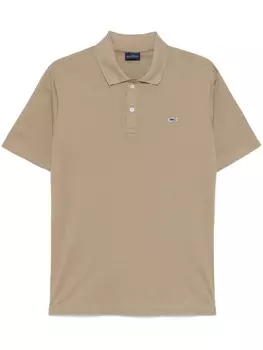 Рубашка поло из ткани пике Paul & Shark, зеленый