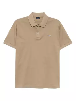 Рубашка поло из ткани пике Paul & Shark, коричневый