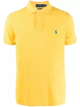 Рубашка-поло из ткани пике POLO RALPH LAUREN, желтый