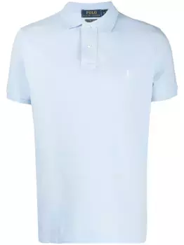Рубашка поло из ткани пике POLO RALPH LAUREN, синий