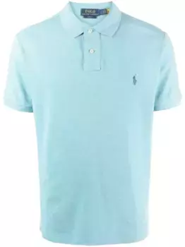 Рубашка поло из ткани пике POLO RALPH LAUREN, синий