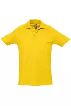 Рубашка-поло из тяжелого материала с короткими рукавами Spring II SOL'S, золото