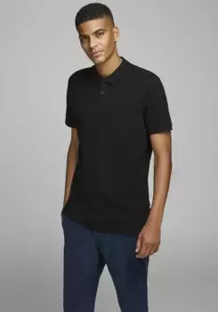 Рубашка-поло Jack & Jones "BASIC POLO", черный
