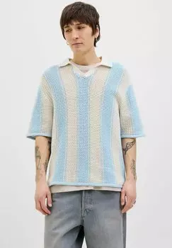 Рубашка поло Jack & Jones, бежевый