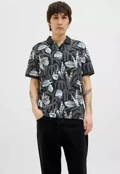 Рубашка поло Jack & Jones, черный