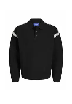 Рубашка поло Jack & Jones, черный