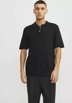 Рубашка-поло Jack & Jones, цвет black