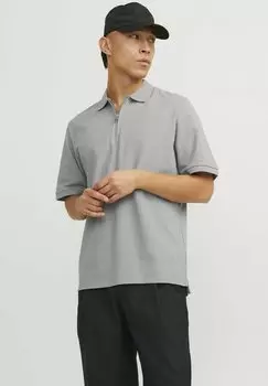 Рубашка-поло Jack & Jones, цвет ultimate grey