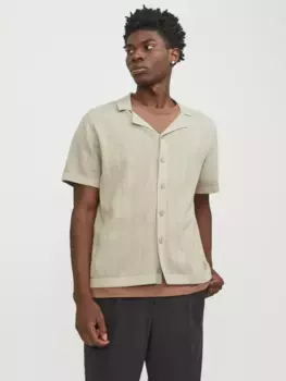 Рубашка-поло Jack & Jones "JORVALENCIA STRUCTURE KNIT SS POLO SN", цвет Fields Of Rye