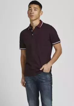 Рубашка-поло Jack & Jones "Paulos Polo", фиолетовый