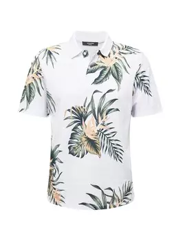 Рубашка поло JACK & JONES Shirt PALMA, белый