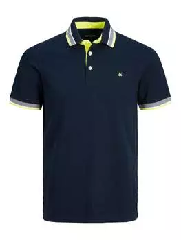 Рубашка поло Jack & Jones, синий