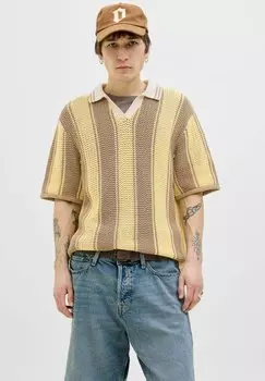 Рубашка поло Jack & Jones, желтый