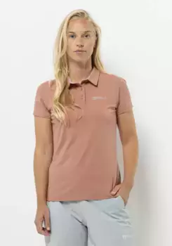Рубашка-поло Jack Wolfskin "PRELIGHT TRAIL POLO W", цвет Astro-Dust