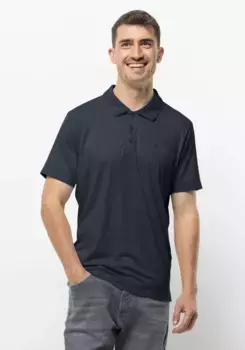 Рубашка-поло Jack Wolfskin "TRAVEL POLO M", синий
