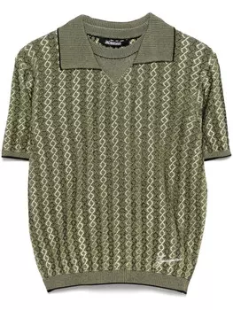 Рубашка-поло Jacquemus Le Marino, черный