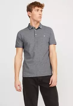 Рубашка-поло JJEPAULOS Jack & Jones, цвет anthracite