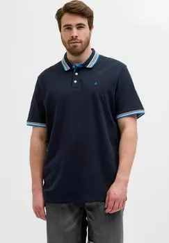 Рубашка поло JJEPAULOS NOOS Jack & Jones, темно-синий