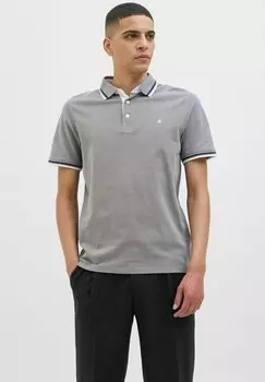 Рубашка поло JJEPAULOS SS NOOS Jack & Jones, серый