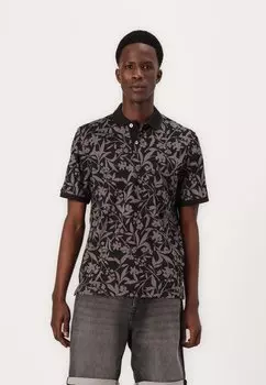 Рубашка поло JJJEFF MONOCHROME Jack & Jones, черный