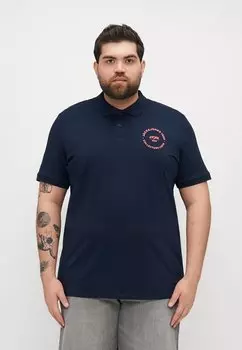 Рубашка поло JJSIMON 2 PACK Jack & Jones, темно-синий
