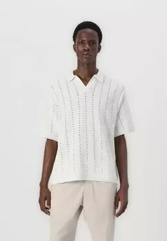 Рубашка поло JORPAROS EASTER Jack & Jones, кремовый